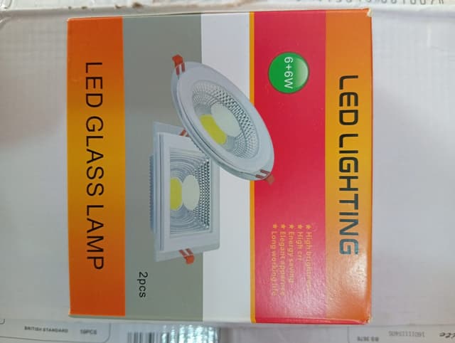LED COB light (6+6w)